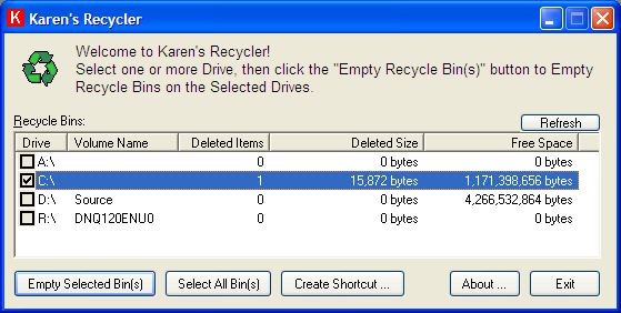 Download your copy of Karen's Recycler